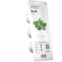 Emsa M52609 Click & Grow Substratkapsel Basilikum, Nachfüllpackung für