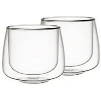 Villeroy & Boch Kaffee-Glas, Set 2tlg., doppelwandige Gläser für