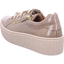 Gabor Plateau Schnürschuhe in gold - Gr.: 38