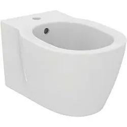 Ideal Standard Connect Wandbidet E290701 unsichtbare Befestigung, 1 Hahnloch, weiß
