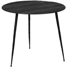 Zuiver B.V. Zuiver Beistelltisch Pepper Braun Holzplatte 45 x 40 cm rund