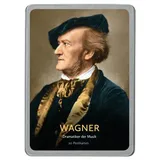 Paper Moon Wagner: Dramatiker der Musik, 20 Postkarten gedruckt auf Apfelpapier in einer hochwertigen Dose.