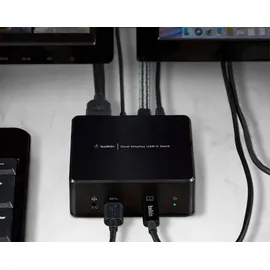 Belkin USB-C Dual Displ. Docking Station + DisplayLink INC002vfBK