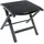 Greemotion Klapphocker Grenada Gartenhocker 48 x 39 x 43 cm schwarz