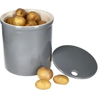 Mambocat Oskar Vorratsdose L in Grau Kartoffeltopf mit Deckel