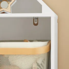 SoBuy Kinderregal KMB58 60 x 103 x 30 cm Kiefer weiß