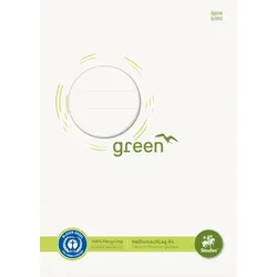 Heftschoner, DIN A4, Recycling Papier 150 g/qm, weiß