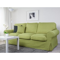 Dagra Bezug für EKTORP 3er-Sofa (Schlafsofa altes Modell) (Green A06)