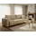 OTTO home Schlafsofa OTTO HOME "YLVAA 3-Sitzer, 239cm/Schlafsofa (132/198)-OTTO. Verlässliche Qualität", beige, B:239cm H:80cm T:52cm, Sofas, Schlafsofa, Tonnentaschen-Federkern, Bettkasten, Feinstruktur weich