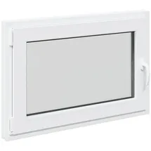 vidaXL Kellerfenster RISOR 90 x 50 cm weiß