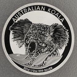 Silbermünze 1/2oz Koala 2014 (Australien)