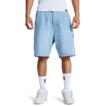 DC Shoes "Baggy", Herren, Gr. 30S, blau (indigo light), Obermaterial: 75% Baumwolle, 25% Baumwolle., Hosen Bermudas