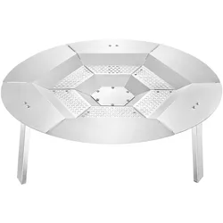 VEVOR Wärmeverteiler für Feuerschale Zubehör Feuerstelle Edelstahl φ685x254mm