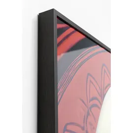 Kare DESIGN LED-Wandbild 120 x 80 cm Fancy Blonde Lady Acryl Bunt