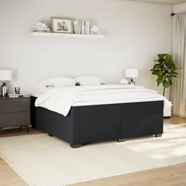 vidaXL Boxspringbett 180 x 200 cm Schwarz