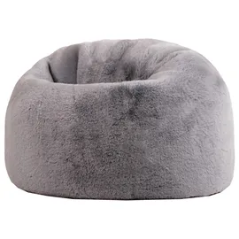 I.C.O.N. icon Kindersitzsack, Grau, Textil, 100 L, Rund, 80x45x80 cm, Hergestellt in Deutschland, Oeko-Tex® Standard 100, Wohnzimmer, Hocker, Sitzsäcke, Kindersitzsäcke
