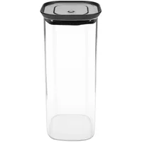 Küchenbehälter, Borosilikatglas/Edelstahl, 1,9 l, 11 x 11 x 26 cm / Lurch