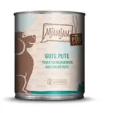 MjAMjAM purer Fleischgenuss 800g Dose Hundenassfutter 6 x 800 g - Pute pur