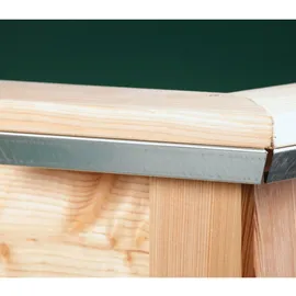 KGT Woody 130 131 x 5 x 99 cm Silber
