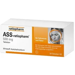 ASS Ratiopharm 500 mg Tabletten