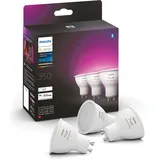 Philips Hue White & Color Ambiance GU10 Dreierpack 3x350lm