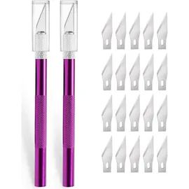 luxuskollektion Cutter 2 Stück 20 Ersatzklingen