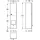 kwc aquarotter gmbh KWC Wc-vierfachrollenhalter, RODAN, Edelstahl, 144x610x145 mm, Aufputz,