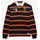 Superdry Langarmshirt Sweatshirt Gestreift Blau/Orange L