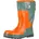 Forstsicherheitsstiefel Gr 41 oliv/orange Naturkautschuk