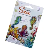 Bookchair Stikki Marks Mini-Lesezeichen „Under the Ocean“ – 30 selbsthaftende Marker