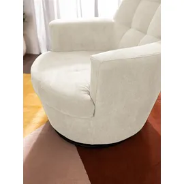 Alina Drehsessel »Yuri« mit Dreh und Wippfunktion, passend zu Hocker Yuri weiß