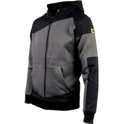 CAT Zip Hoodie Trades Größe XXL Schwarz/Grau