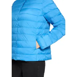Betty Barclay Damen Daunen-Steppjacke mit Rundhalsausschnitt 48, Campanula - 48