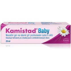 Kamistad Baby kühlendes Massagegel unterstützt die Regeneration von gereiztem Zahnfleisch 20 ml