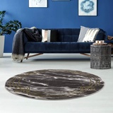 Carpet City Teppich »Noa 9297«, rund, Kurzflor, Modern, Weicher For, Pflegeleicht