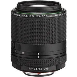 PENTAX 55-300mm 1:4.5-6.3 ED PLM WR RE schwarz (HD DA - Typ) (mit Zugabe)
