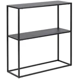 Actona Nino Konsolentisch 79,5 x 80,5 x 26 cm schwarz