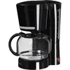 EXQUISIT Filterkaffeemaschine KA 3102 swi, schwarz, 1,25 l, 12 Tasse(n), Kaffeemaschinen