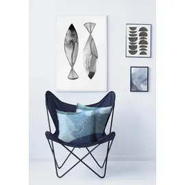 APELT Kissenbezug 3980 48 x 48 cm Blau
