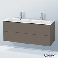 Duravit L-Cube Waschtischunterbau wandhängend 4 Auszüge,