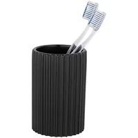 Schöner Wohnen SCHÖNER WOHNEN-Kollektion Zahnputzbecher Soliera Keramik Schwarz