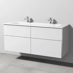 Sanipa 3way Kombination 131,5 cm, 4 Auszüge BR20843, Badmöbel,