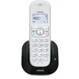 VTech CS1550 Schnurloses DECT-Telefon mit doppelter Ladung mit Anrufbeantworter, Anrufsperre, Anrufer-Identifikation/Anruf in Warte, Freisprecheinrichtung, Display und Tastatur mit