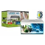 AquaEl Leddy Day & Night 60 54 l Komplettaquarium Weiß