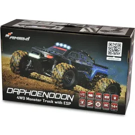 AMEWI RC-Monstertruck Daphoenodon 4WD 1:12 RTR rot (22608)