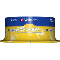 Verbatim DVD+RW 4.7 GB 4x 25 St.