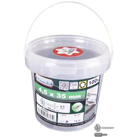 Connex Spenglerschrauben 4,5 x 35 mm 100 Stück