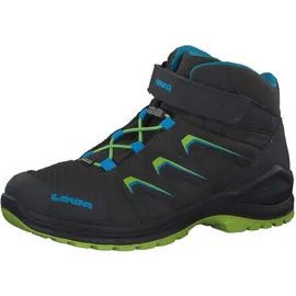 Lowa Maddox GTX Mid Kinder graphit/limone 30