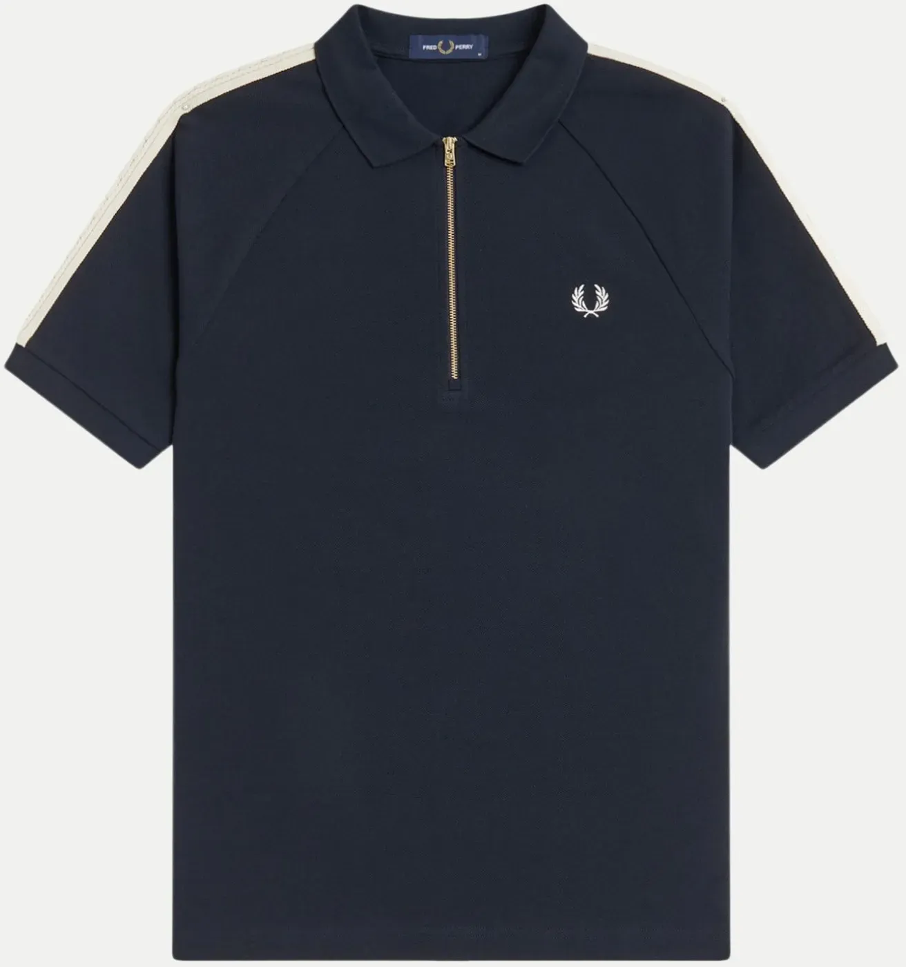 Poloshirt Cable Taped Blau XXL