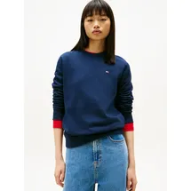 Tommy Hilfiger Tjw Reg Flag Crew Blau L
